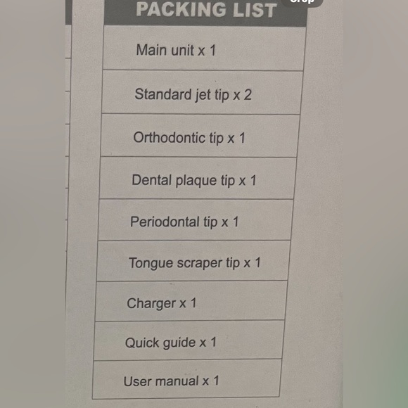 Oral Aerator Water Floss, Brand Coslus. - Picture 5 of 5